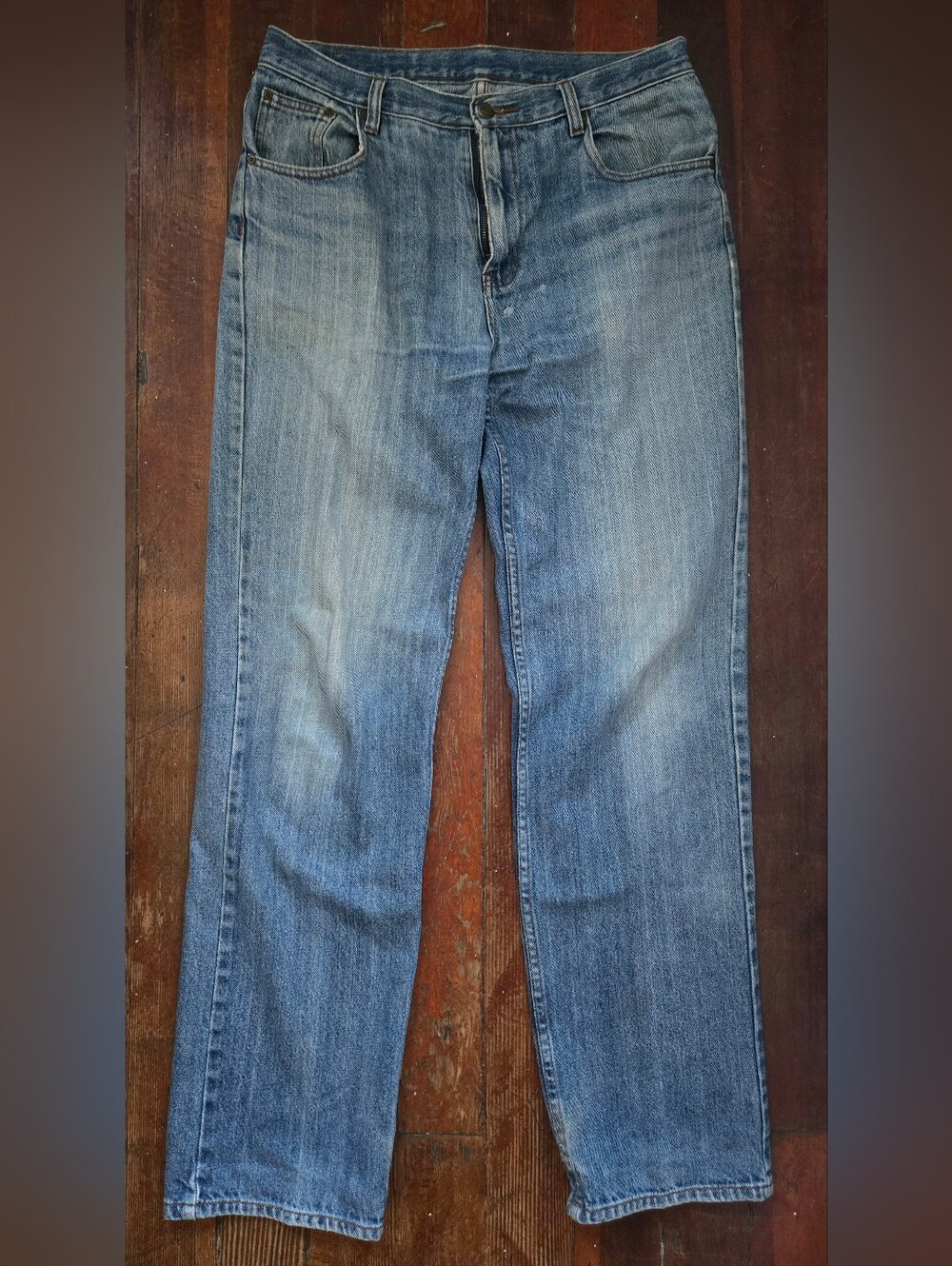 Vintage 57 Leo Medium Wash Straight Leg Jeans Size 33